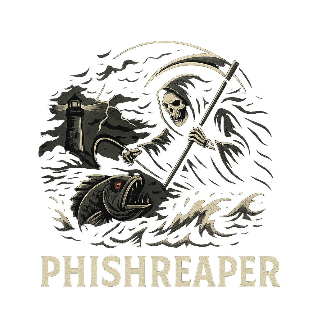 PhishReaper logo — PhishReaper AI: real-time phishing detection and brand protection